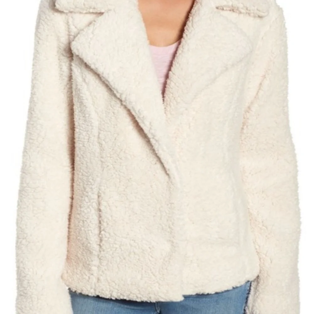 CASLON FLEECE JACKET‎ SOFT ! NEW